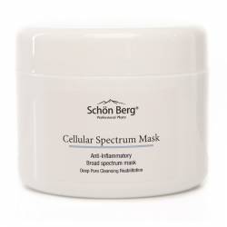 Реабилитационная маска для лица широкого спектра действия для проблемной кожи Schön Berg Cellular Spectrum Mask 120 ml