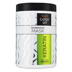Регенерирующая маска для волос с кератином Prosalon Basic Care Color Art Regenerating Mask Keratin 1000 ml