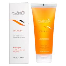 Ревитализирующий очищающий Фреш-гель для волос и тела Nubea Solenium Fresh-gel Revitalizing After Sun HairBody 200 ml