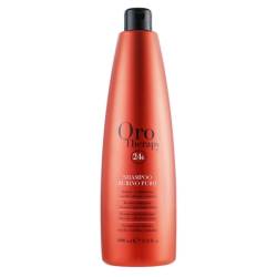 Рубіновий шампунь з кератином для фарбованого волосся Fanola Oro Therapy Shampoo Rubino Puro 300 ml