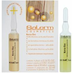 Salerm Kera-Liss ампулы для легкого рассчесывания волос 4x10 ml