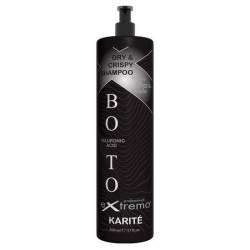 Шампунь-ботокс для сухих и поврежденных волос с маслом карите и гиалуроновой кислотой Extremo Botox Karite Dry&Crispy Shampoo 500 ml