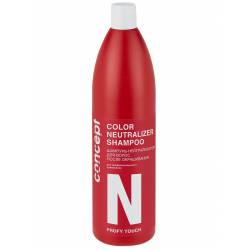 Шампунь-нейтралізатор для волосся після фарбування Concept color neutralizer shampoo 1 L
