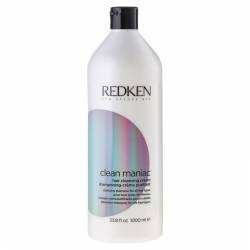 Шампунь-крем для глубокой очистки всех типов волос Redken Clean Maniac Hair Cleansing Cream Shampoo 1000 ml