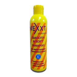 Шампунь для неслухняних, примхливих і кучерявого волосся Nexxt Professional SMOOTH & SOFT SHAMPOO 250 ml