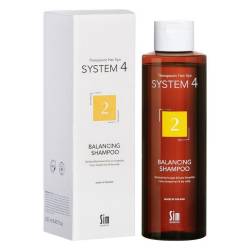 Шампунь для окрашенных волос и сухой кожи головы Sim Sensitive System 4 Balancing Shampoo №2, 250 ml