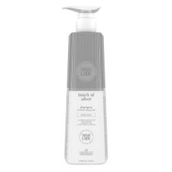 Шампунь для освітленого та сивого волосся з антижовтим ефектом Nishlady Touch of Silver Shampoo 503 ml