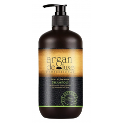 Шампунь для придания гладкости волосам De Luxe Argan Soft & Smooth Shampoo 300 ml