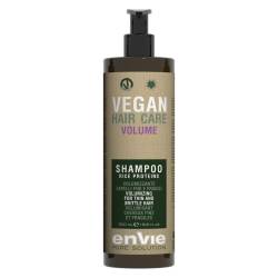 Шампунь для надання об'єму тонкому та ламкому волоссю Envie Vegan Hair Care Volume Shampoo 500 ml