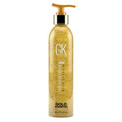 Шампунь для разглаживания и восстановления волос с частицами золота GKhair Gold Shampoo 250 ml