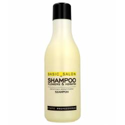 Шампунь для волосся Квітковий з кератину Stapiz Basic Salon Shampoo Flowers & Keratin 1000 ml