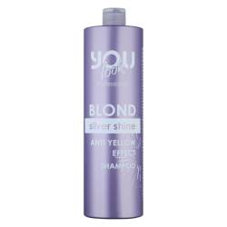 Шампунь для волос с антижелтым эффектом You look Professional Silver Shine Shampoo 1000 ml