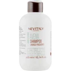 Шампунь для волос с экстрактом овса для частого использования Nevitaly Avena Shampoo 300 ml