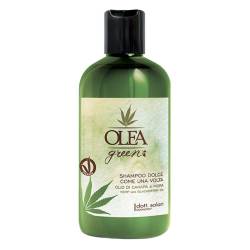 Шампунь для волос с маслом конопли и ежевики Dott. Solari Olea Green Shampoo 300 ml