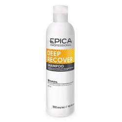 Шампунь для відновлення пошкодженого волосся з маслом солодкого мигдалю Epica Professional Deep Recover Shampoo 300 ml