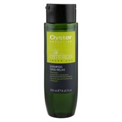 Шампунь для відновлення волосся з канабіс без SLES та парабенів Oyster Cosmetics Cannabis Green Lab Sensi-Relax Shampoo 250 ml