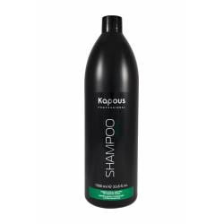 Шампунь для всех типов волос с ароматом ментола Kapous Professional Menthol Shampoo 1000 ml