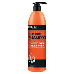 Шампунь для захисту кольору фарбованого та знебарвленого волосся Prosalon Amino Acids & Niacynamide Color Protect Shampoo 1000 ml