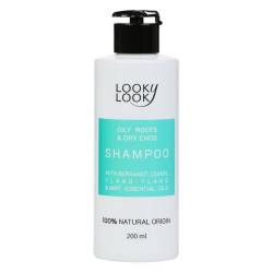 Шампунь для жирного коріння та сухого кінчика волосся Looky Look Oily Roots & Dry Ends Shampoo 200 ml