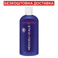 Шампунь против перхоти, себорейного дерматита и различных проблем кожи головы Mediceuticals Scalp Therapies X-Folate Shampoo 250 ml
