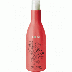Шампунь с биотином для укрепления и стимуляции роста волос Kapous Professional Biotin Energy Shampoo 250 ml