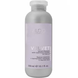 Шампунь с протеинами кашемира и маслом льна Kapous Professional Studio Luxe Care Velvet Shampoo 350 ml