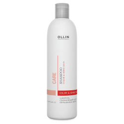 Шампунь зберігає колір і блиск фарбованого волосся Ollin Professional Color & Shine Save Shampoo 250 ml