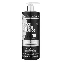 Шампунь тонирующий для волос Abril et Nature Black Carbon Toning Shampoo 1000 ml