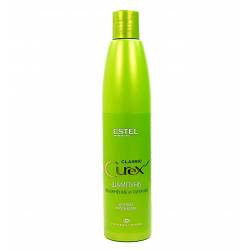 Шампунь увлажнение и питание для всех типов волос Estel CUREX CLASSIC 300 ml