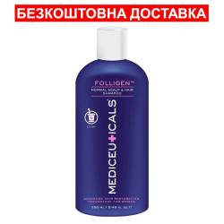 Шампунь жіночий проти випадіння та потоншення тонкого волосся Mediceuticals Advanced Hair Restoration Technology Women Folligen Shampoo 250 ml
