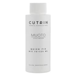 Быстродействующий нейтрализатор для нормальных и труднозавиваемых волос Cutrin Muoto Quick Fix 75 ml