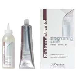 Система для хімічного випрямлення волосся Oyster Permanent Straightening System 2x100 ml