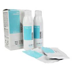Система для удаления искусственного пигмента с волос Fanola Kit Cleaner Colour Remover Kit 150 ml+150 ml+40 ml