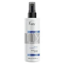 Спрей для придания густоты истонченным волосам с гиалуроновой кислотой Kezy My Therapy Anti-Age Hyaluronic Acid Bodifying Spray 200 ml