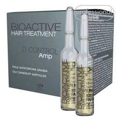 Средство против жирной перхоти в ампулах Farmagan Bioactive Hair Treatment D-Control Oily Dandruff 10x7,5 ml