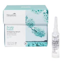 Сыворотка против выпадения волос в ампулах Nouvelle Scalp Habit  Energizing Serum 10x10 ml