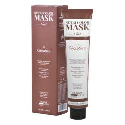 Тонкувальна маска для волосся Design Look Nutri Color Mask 4 in1 Chocolate 120 ml