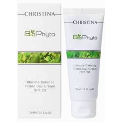 Тонирующий дневной крем Абсолютная Защита Christina Bio Phyto Ultimate Defense Tinted Day Cream SPF 20, 75 ml