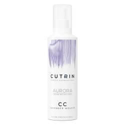 Тонувальний мус Лавандовий для освітленого, світлого та сивого волосся Cutrin Aurora CC Lavender Mousse 200 ml