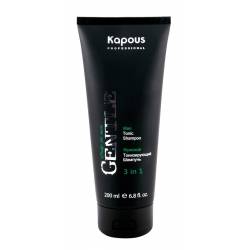 Тонизирующий шампунь для мужчин Kapous Professional GentleMan Shampoo 3 in 1, 200 ml