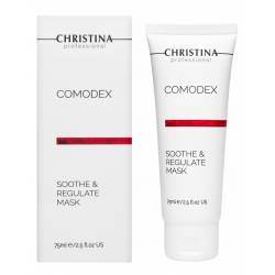 Успокаивающая и регулирующая маска для лица Christina Comodex Soothe&Regulate Mask 75 ml