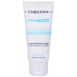Увлажняющий крем для нормальной кожи Christina Elastin Collagen Azulene Moisture Cream 60 ml