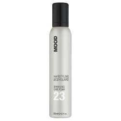 Mood 23 Hairstyling Bodyguard Sparkling Care Foam Увлажняющий мусс для волос средней фиксации 200 ml
