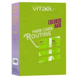Vitael Colored Hair Acidifying Box Набор для окрашенных волос 300/250/150 ml