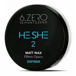 Воск для волос с матовым эффектом 6. Zero Seipuntozero He.She Matt Wax 100 ml
