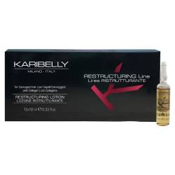 Восстанавливающий лосьон для волос Karibelly Restructuring Lotion 12x10 ml