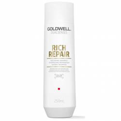 Восстанавливающий шампунь для сухих и повреждённых волос Goldwell DualSense Rich Repair Shampoo 250 ml