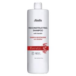 Восстанавливающий шампунь для волос с кератином Mirella Professional Keratin Reconstructing Shampoo 1000 ml
