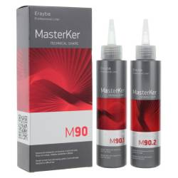 Набір для створення чітких локонів Erayba MasterKer M90 Kerafruit Waver Resistant 2x150 ml