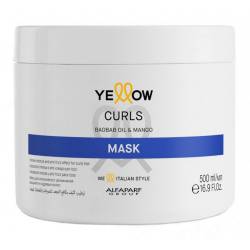 Маска для вьющихся волос Yellow Curls Mask 500 ml